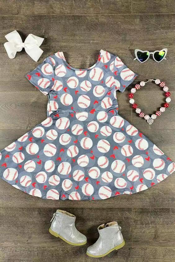 GRAY COLOR TWIRL DRESS