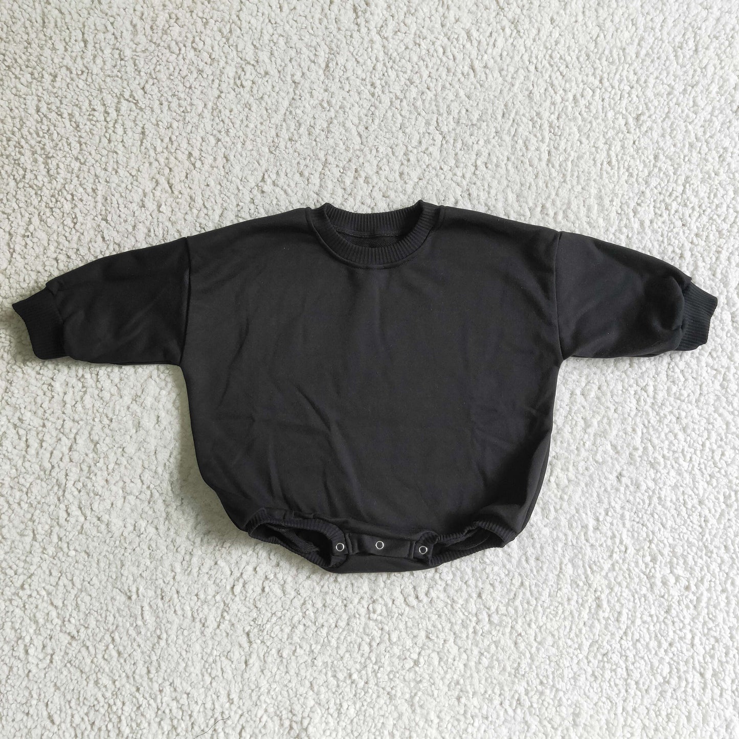 LR0241 baby clothing black long sleeve bodysuit milk silk baby romper