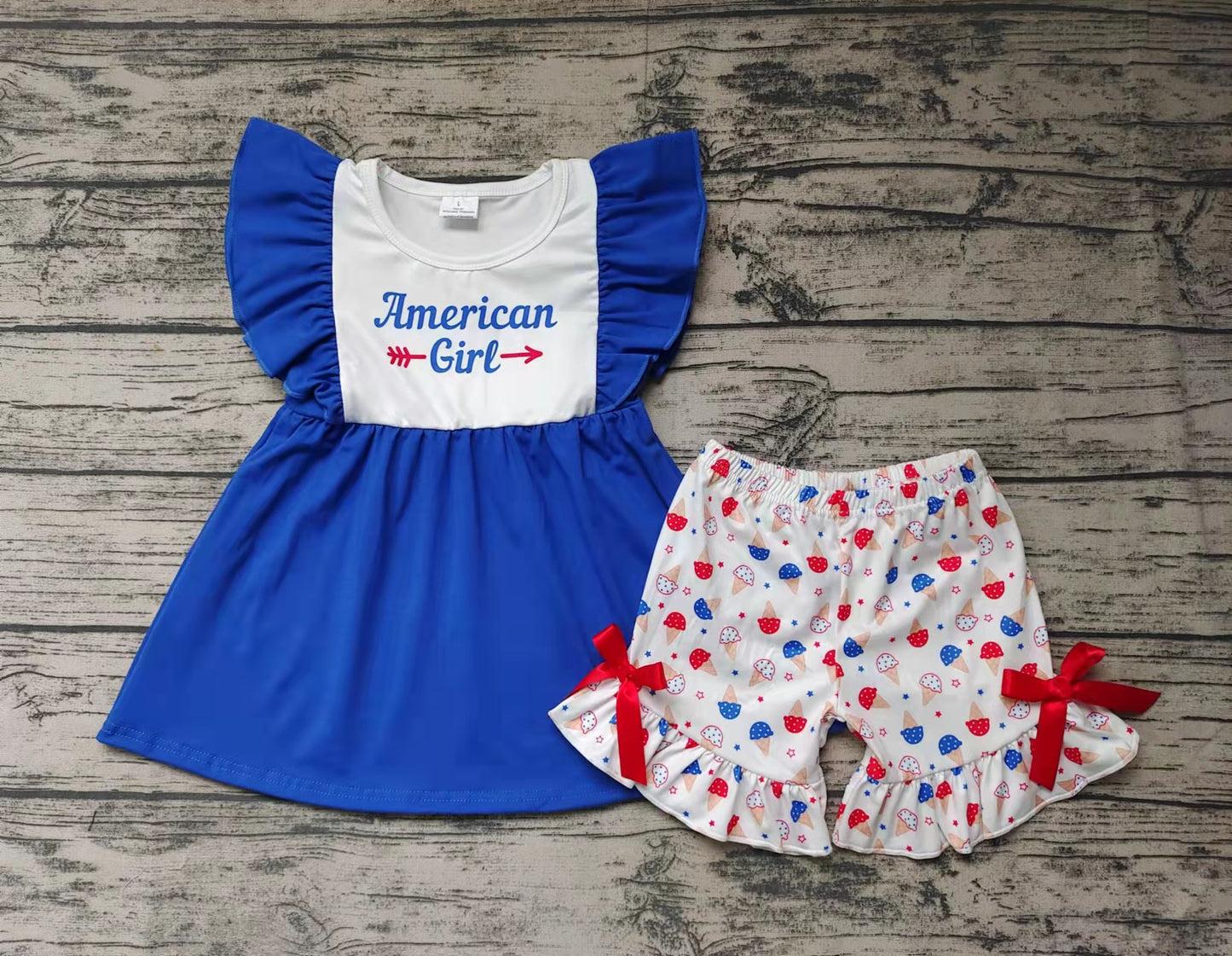 july 4th with start shorts outfits