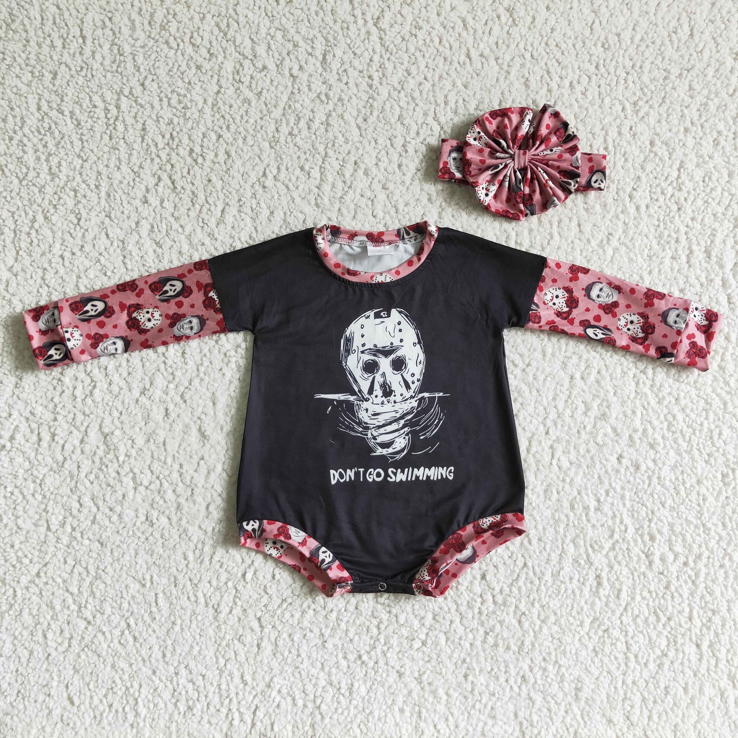 LR0124 baby clothing cartoon print long sleeve bodysuit milk silk baby romper