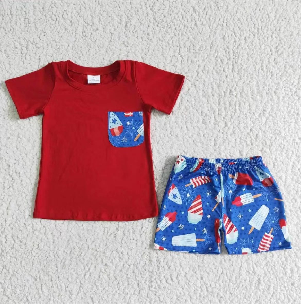 EED COTTON TOP WITH SHORTS OUTFITS