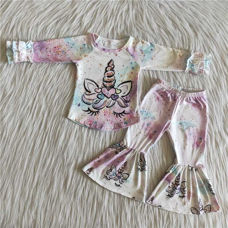 colorful unicorn long outfits