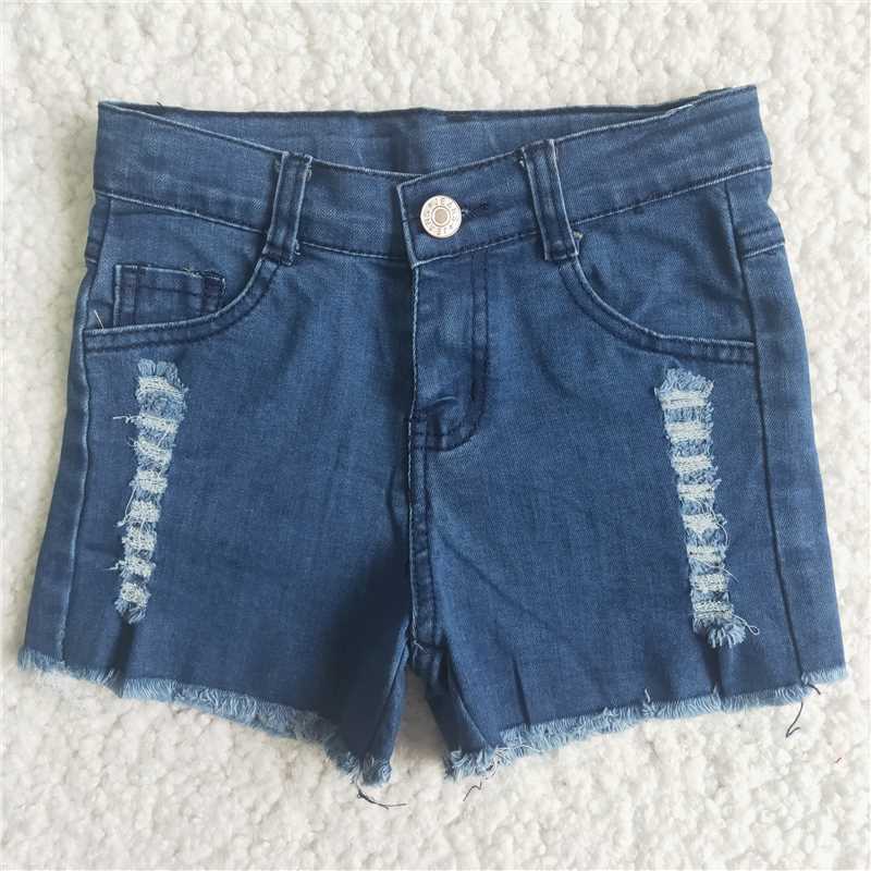 blue Denim Shorts