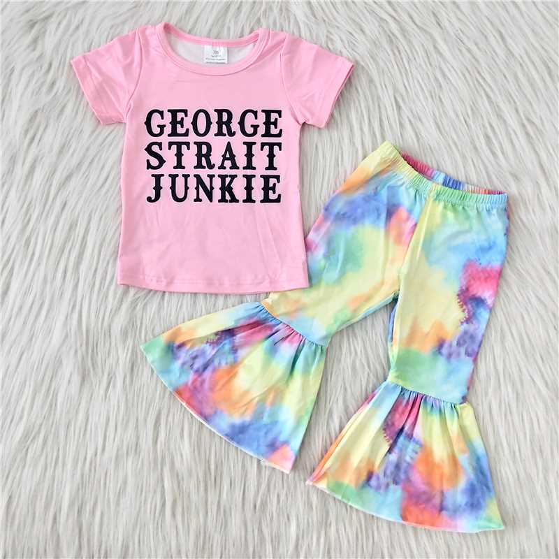 pink white with tie dye outfits