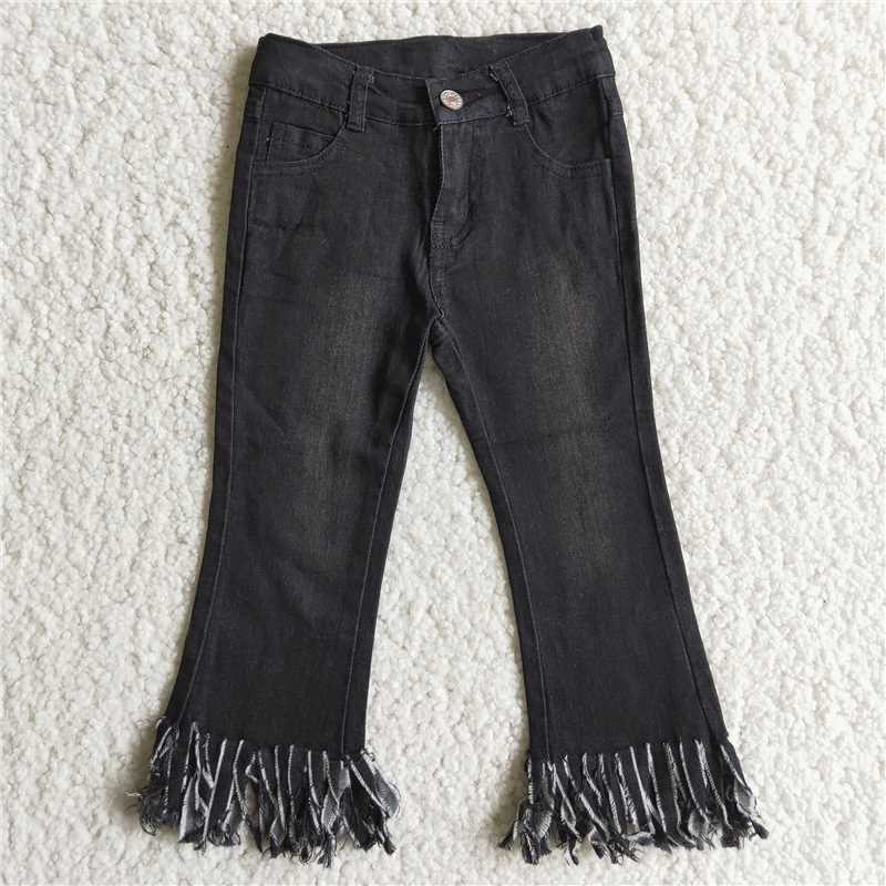 black denim pants