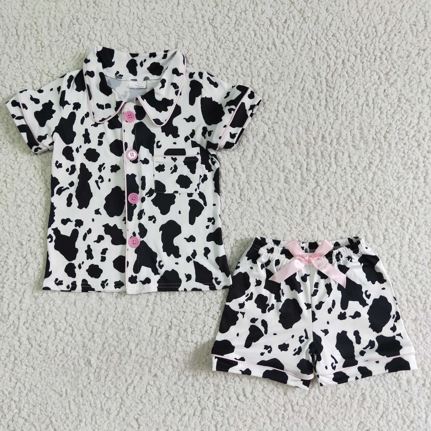 COW PAJAMAS OUTFITS