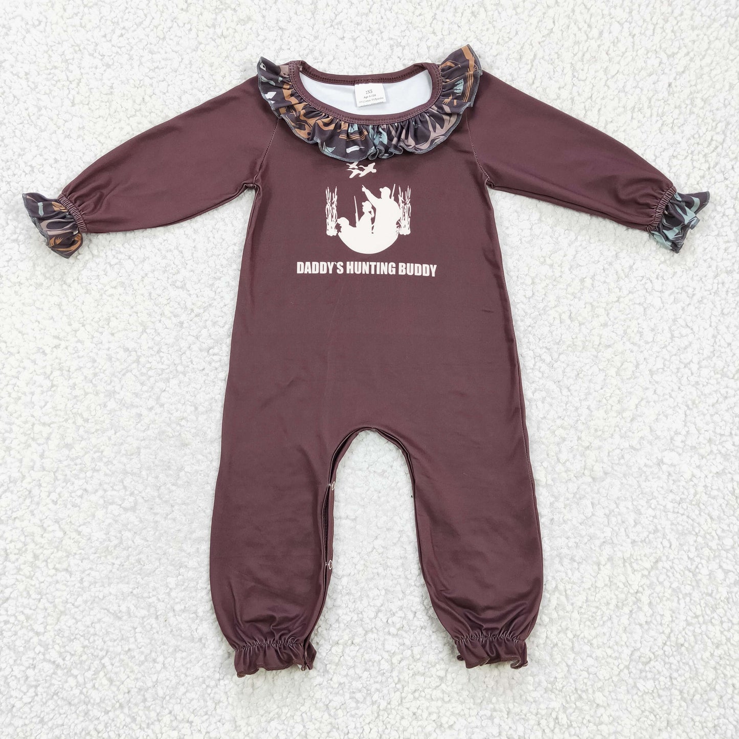 RTS NO MOQ(In Stock) baby romper long sleeve long pants baby girls romper milk silk