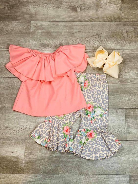 pink top with long pants outfits custom 3-4weeks moq 5 mix size