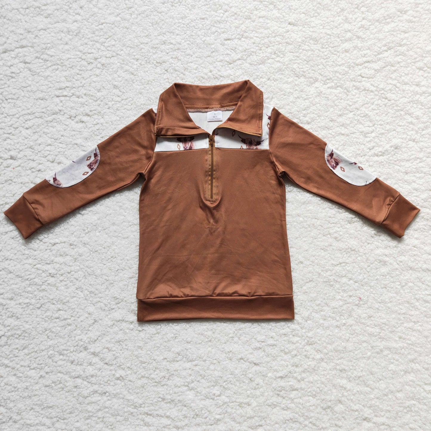 RTS NO MOQ ETA 5/7days Arrived BT0104 boys polo shirt long sleeve top milk silk