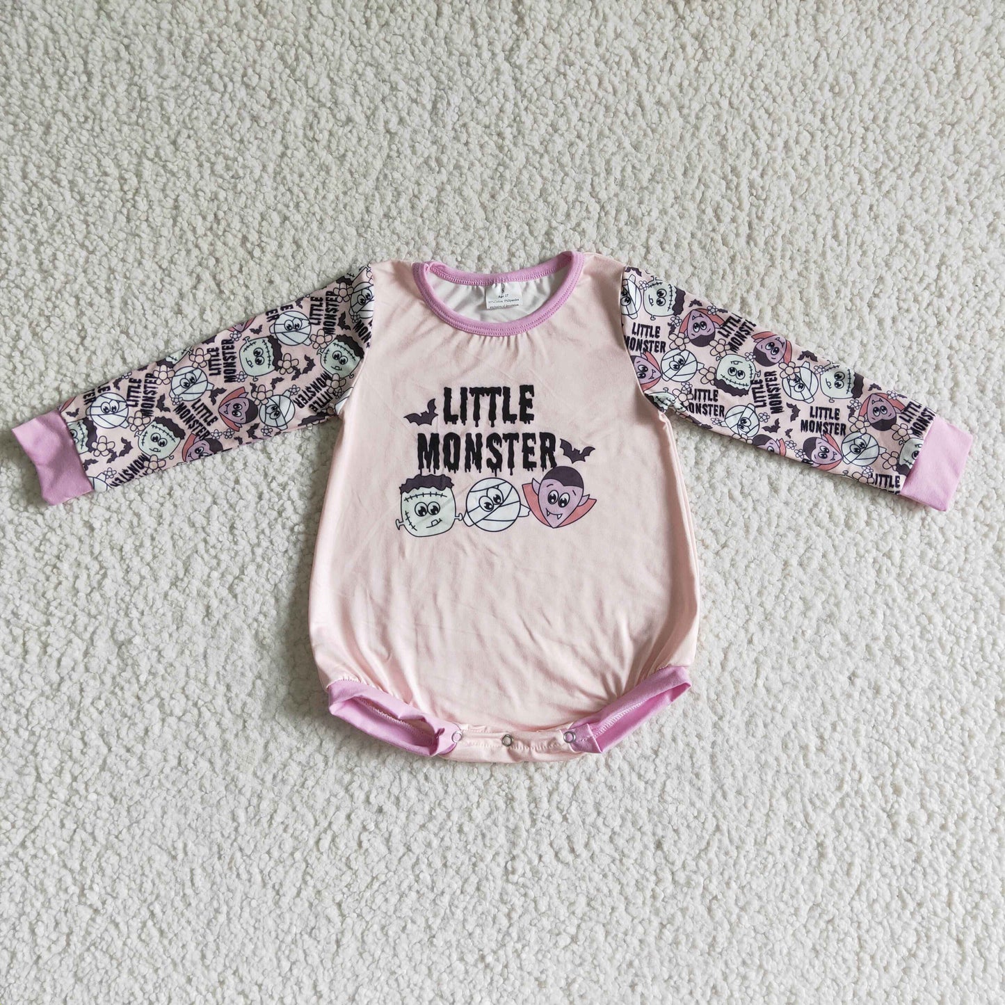 LR0101 baby clothing cartoon print long sleeve bodysuit milk silk baby romper