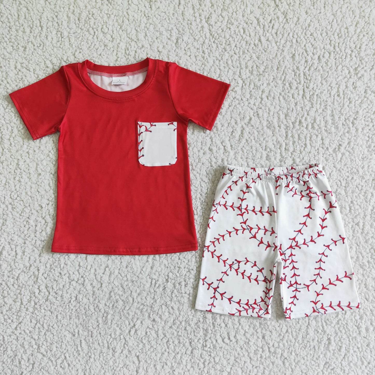 red summer boys outfits