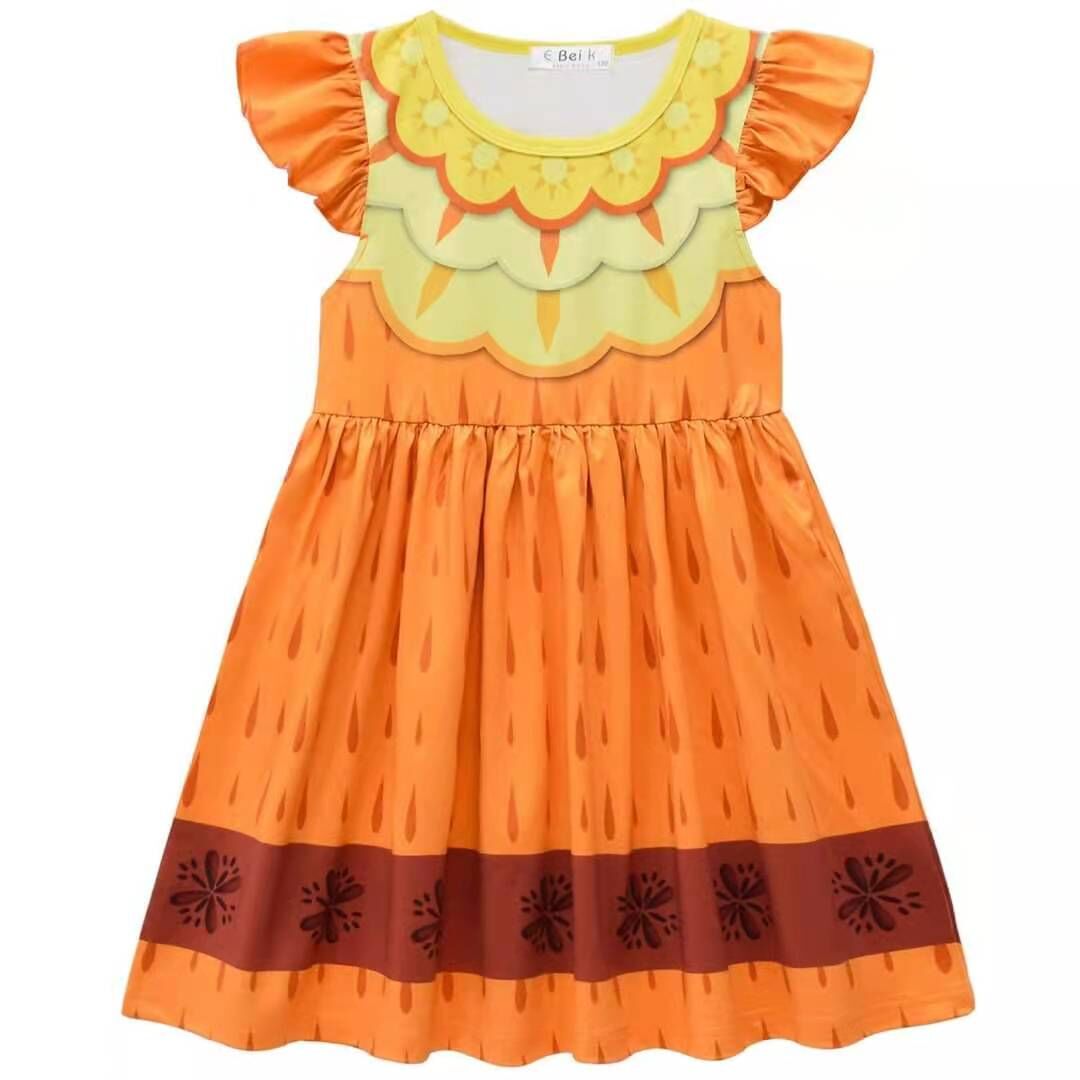yellow dress custom