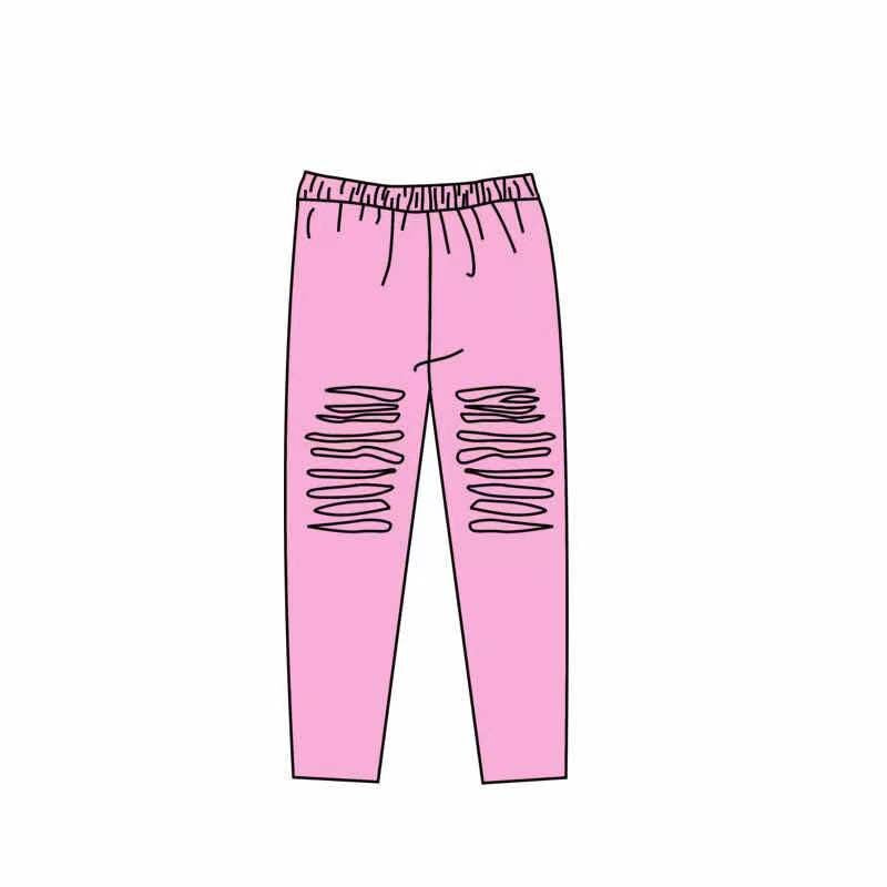 Pink Cotton Pants