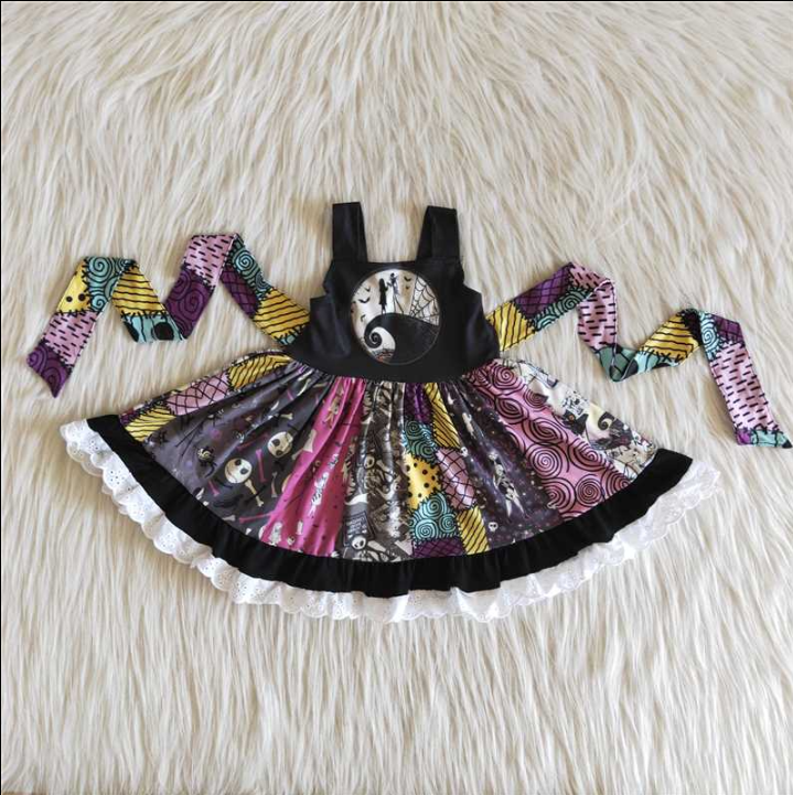 girls twirl dress for halloween