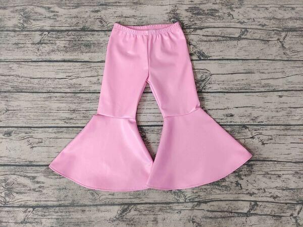 Girls long leather pants