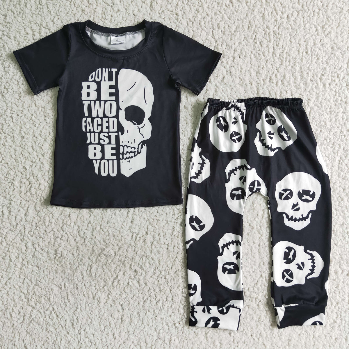 BSPO0016 boys clothing print short sleeve long prints baby clothing