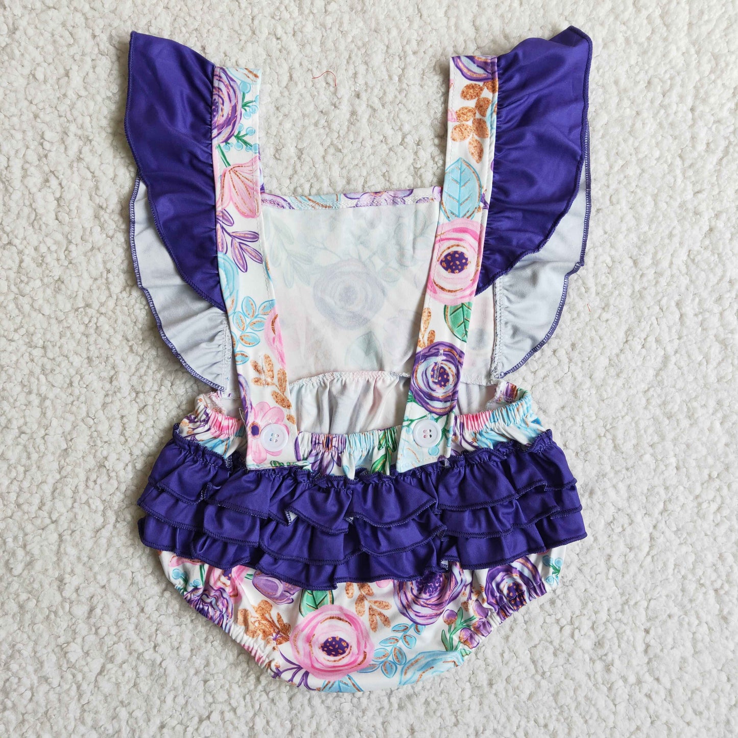 flowers romper