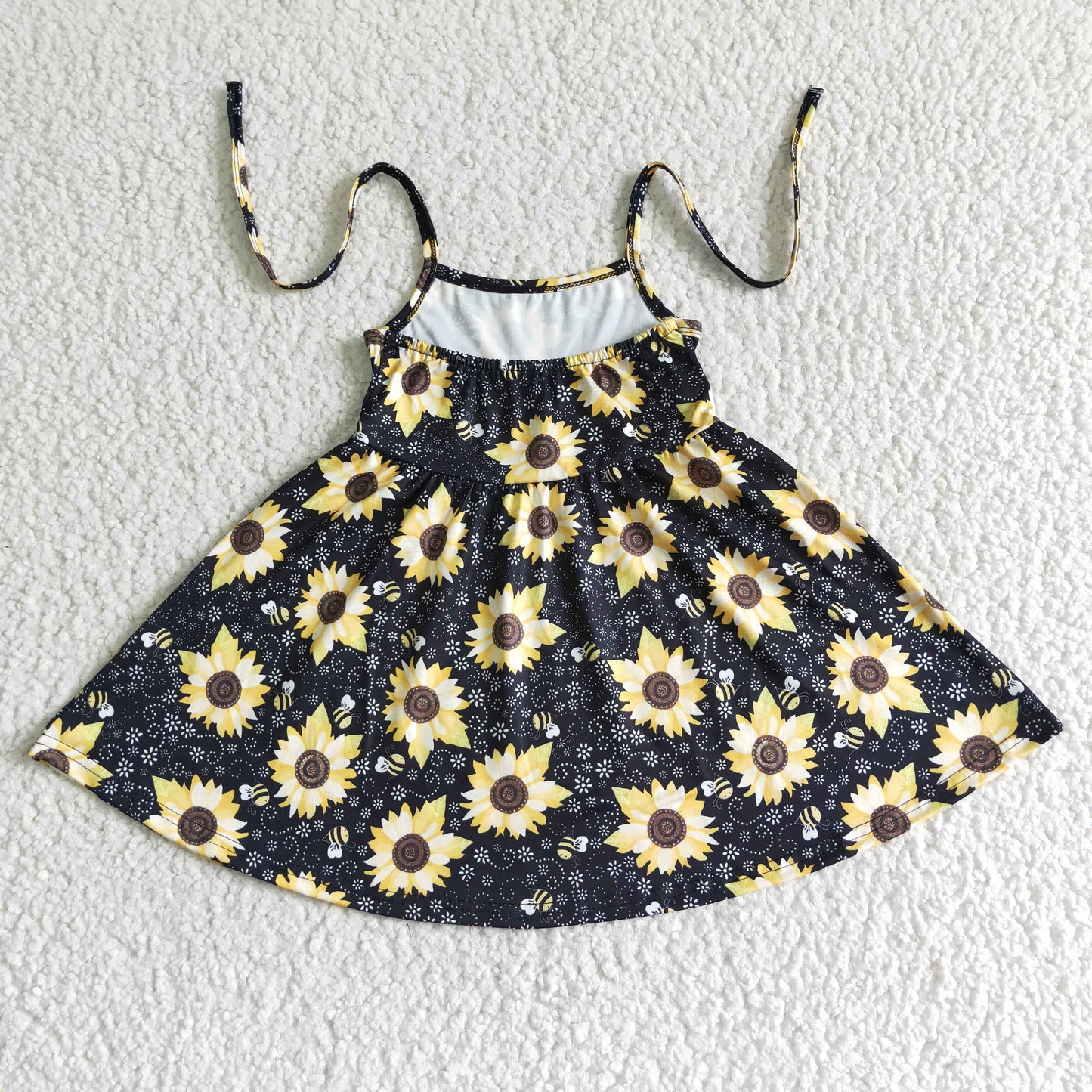 sunflowers summer dress