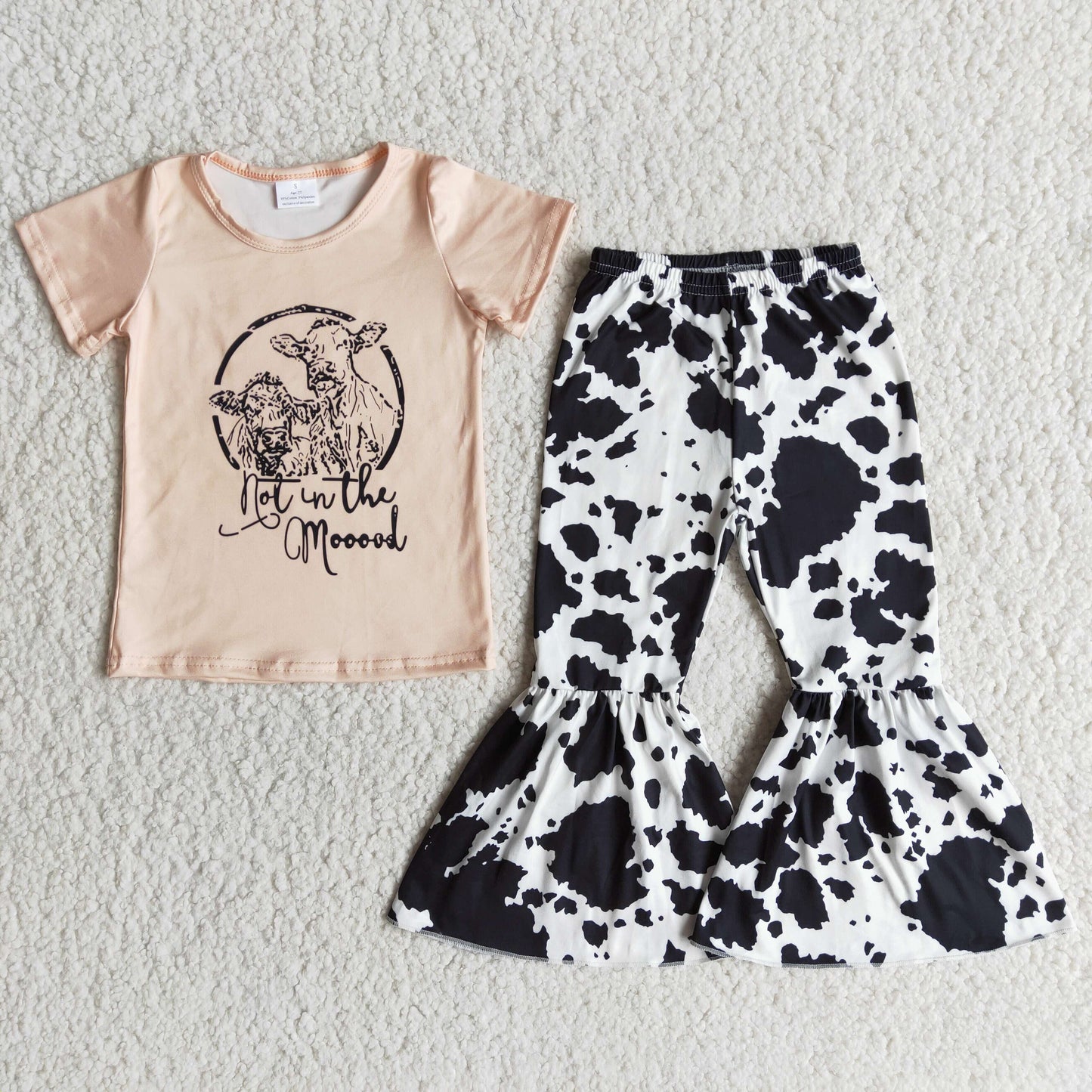 Yellow cow boys outfits
