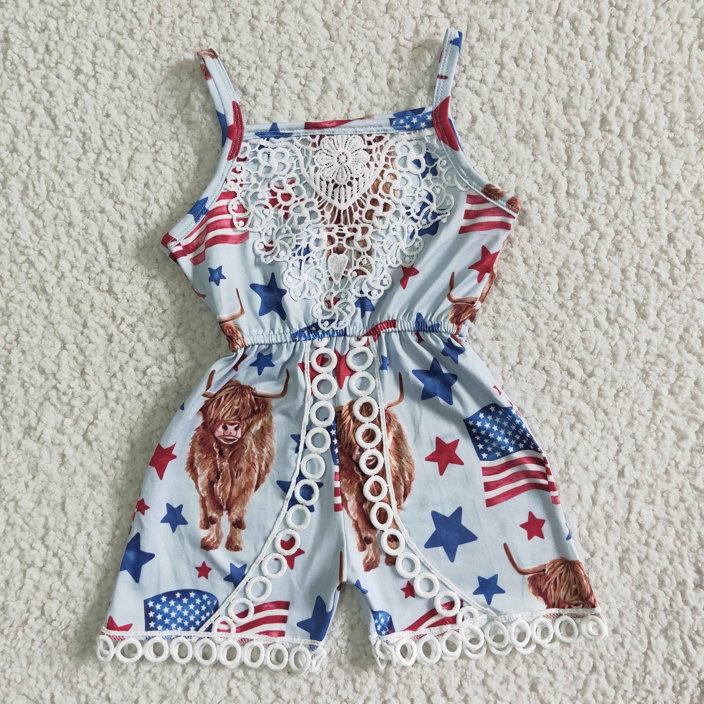 JULY 4TH SUMMER ROMPER