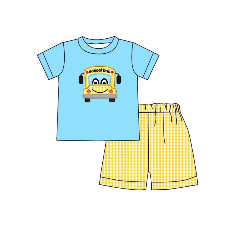 boys embriobery outfits