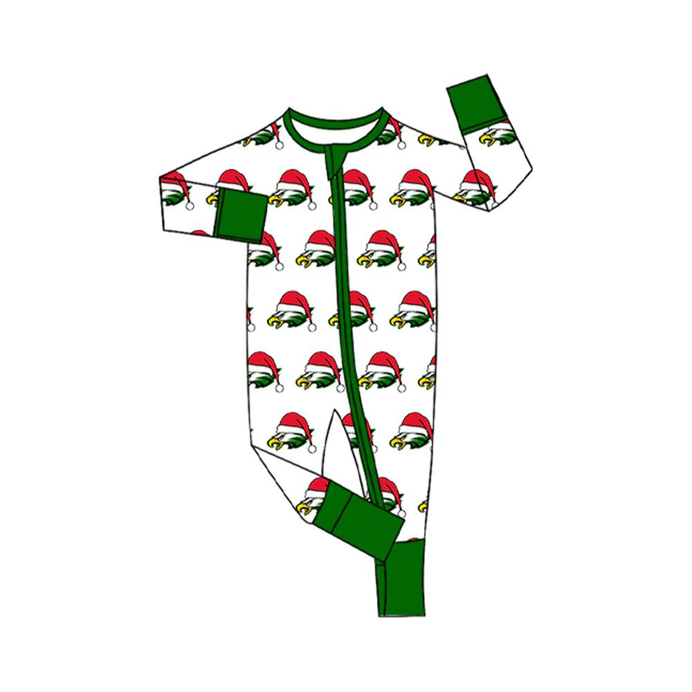 Custom moq 5 mix size milk silk summer teams baby girls clothes Christmas green long sleeve pants sets and skirts sets and dress and hooded top and romper and top-25.8.15