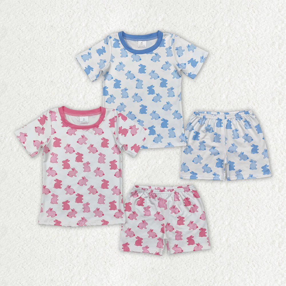 RTS NO MOQ easter short-sleeved shorts suit & short-sleeved sets