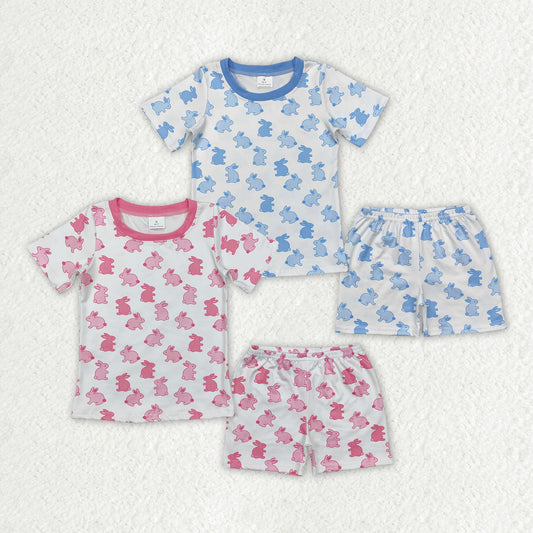 RTS NO MOQ easter short-sleeved shorts suit & short-sleeved sets