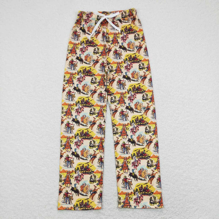 RTS NO MOQ Sibling adult clothes milk silk camouflage duck adult long pants