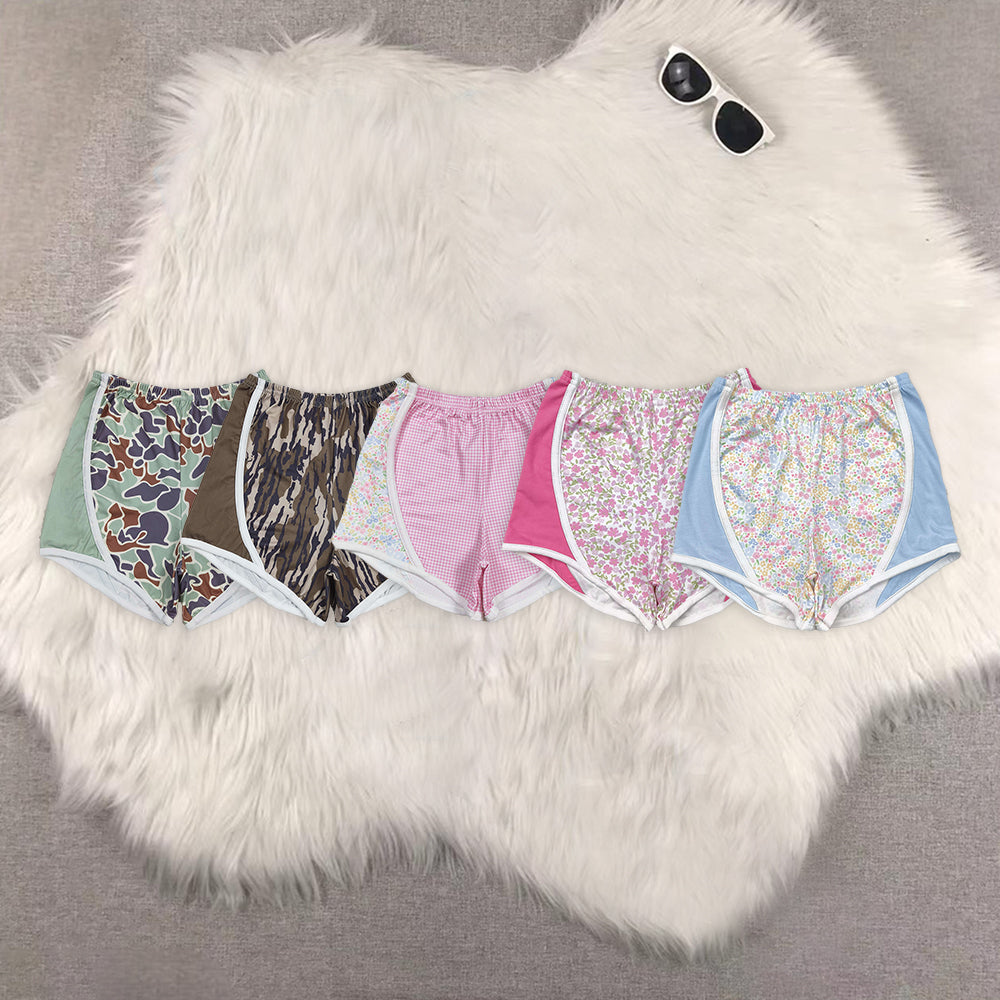 RTS NO MOQ Baby girls clothes Summer Camouflage floral Shorts