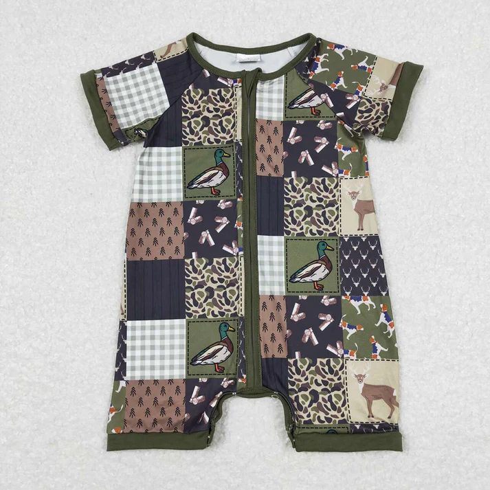 RTS NO MOQ Baby boy clothes Shorts Sleeve Romper Mixed Sizes