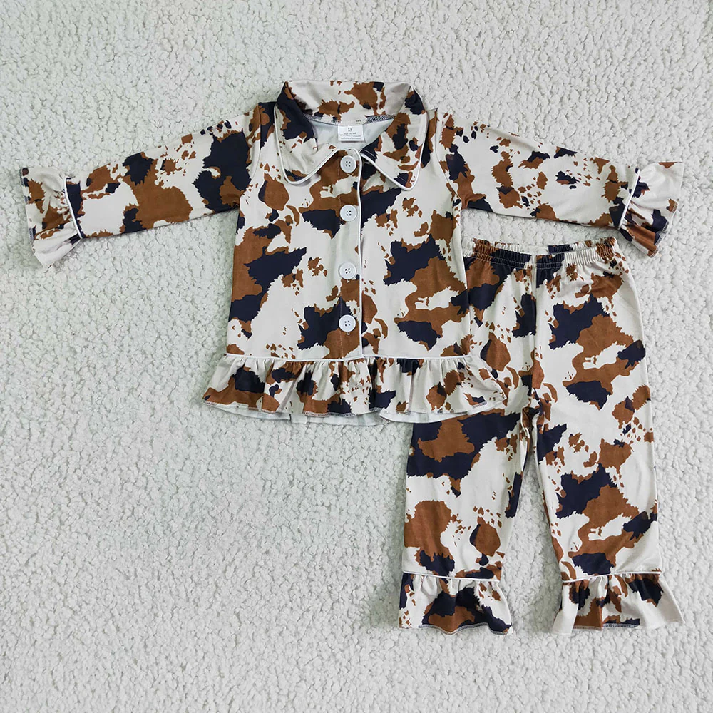 RTS Sibling baby girl boys clothes long Sleeve pants pajams sets