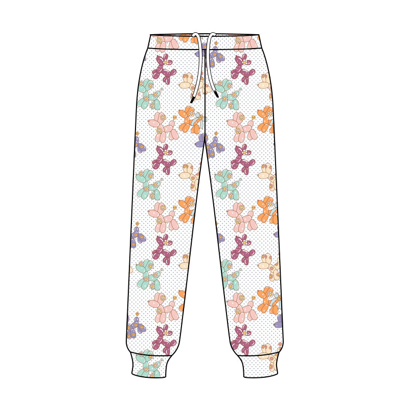 Custom moq 3 eta 7/8week moq 5 eta /4/5week bow bell pattern color adult trousers