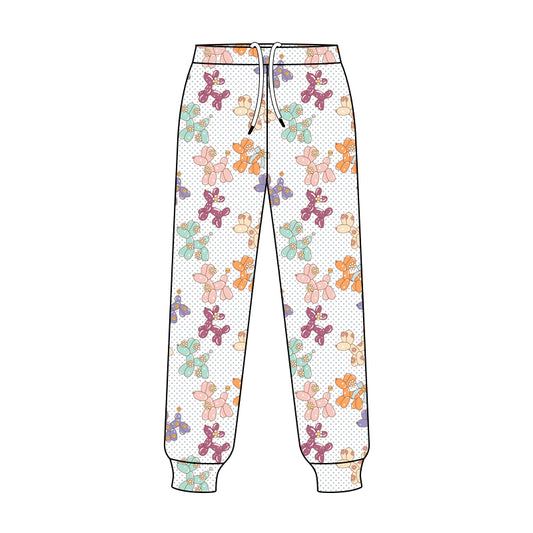 Custom moq 3 eta 7/8week moq 5 eta /4/5week bow bell pattern color adult trousers