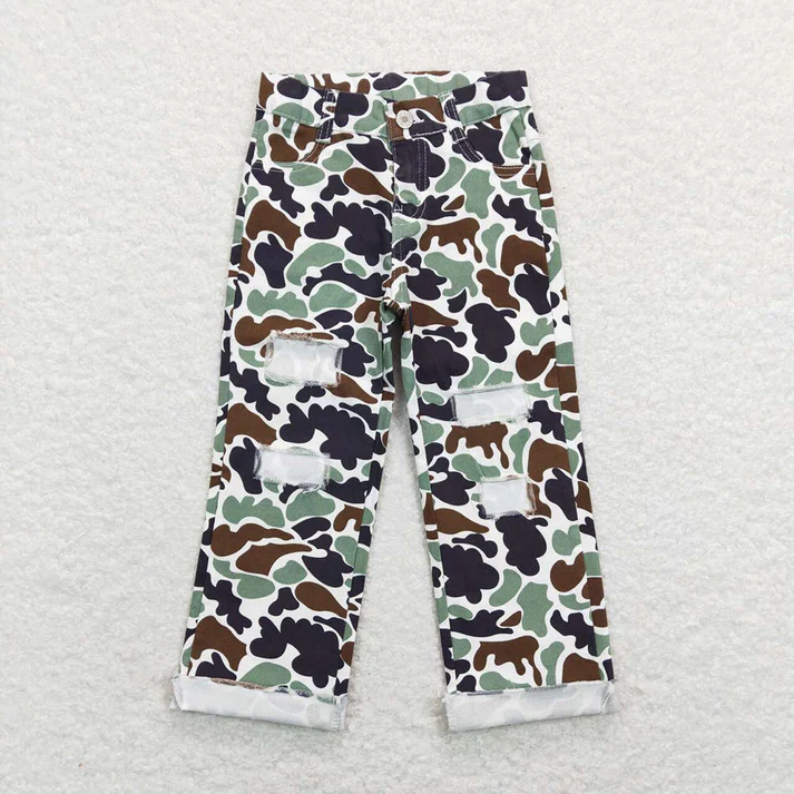 RTS NO MOQ Sibling Baby Girls Boys Clothes Jeans: Flared & Ripped