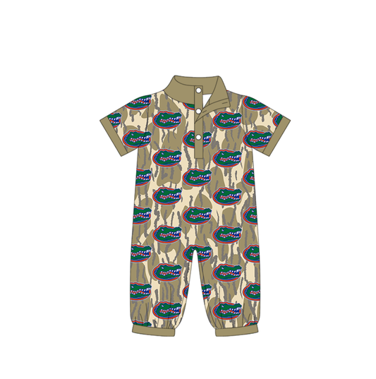 Custom moq 5 mix size milk silk baby boy clothes team summer camouflage short sleeve romper-25.11.22