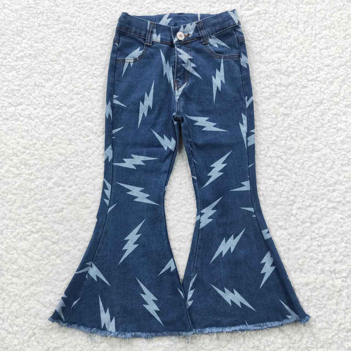 RTS NO MOQ Sibling Baby Girls Clothes Jeans: Flared & Ripped