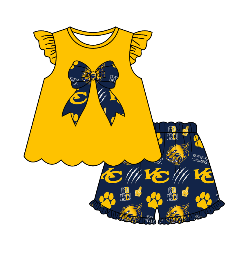 Customer private design not shared order kc yellow skirt