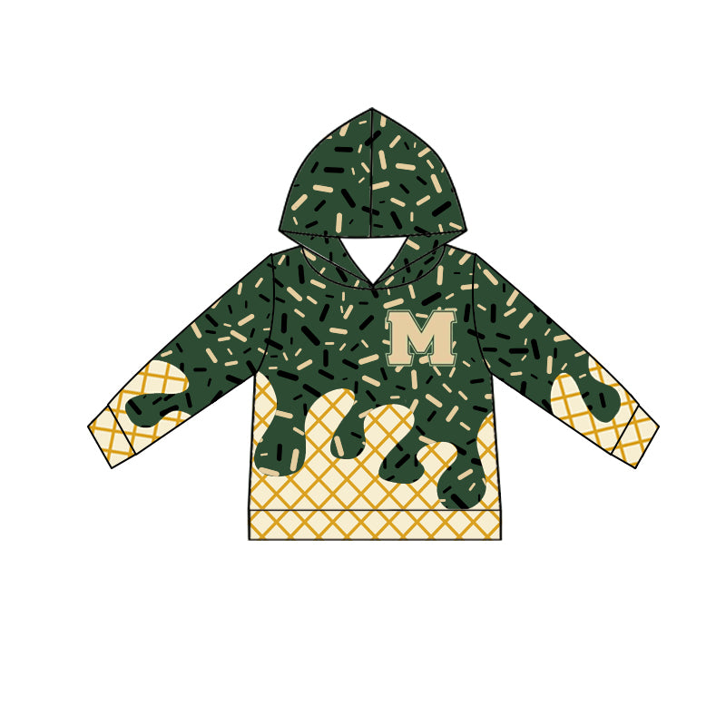 Custom Special character style tops and shorts. green Beach