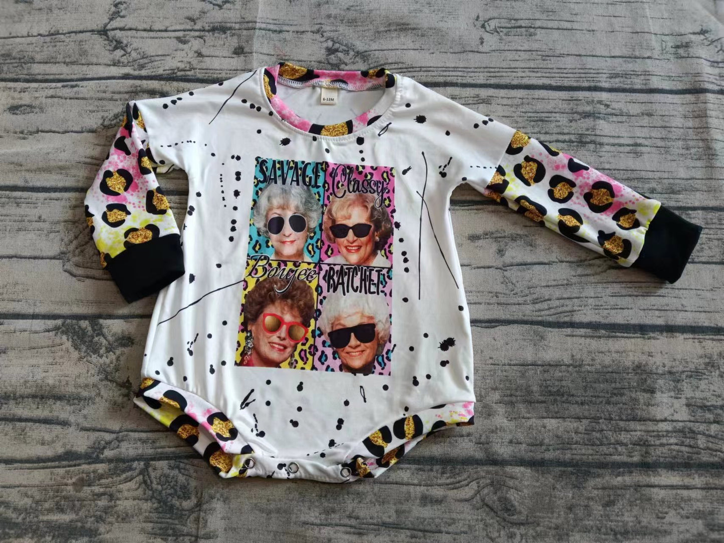 Custom moq 3 eta 6-7weeks baby boy clothes long sleeve romper