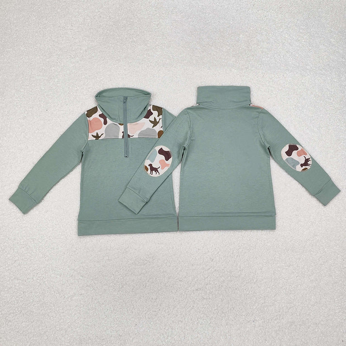 RTS NO MOQ Sibling Baby boy girl clothes pullover long sleeve tops