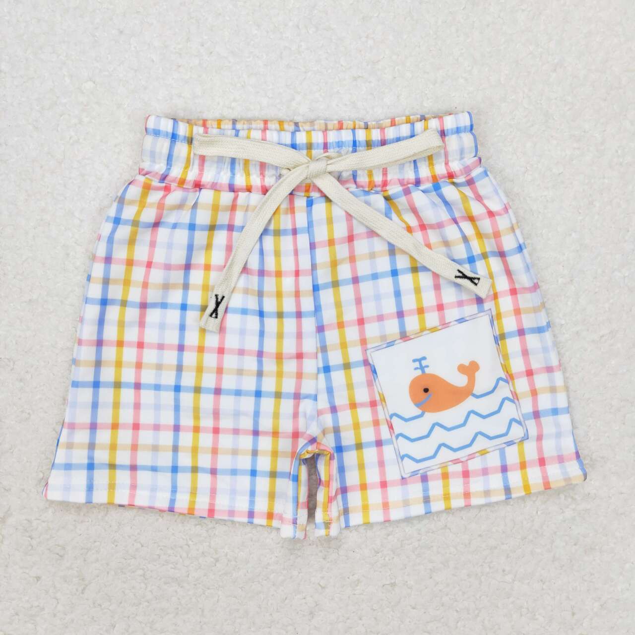 S0400 RTS baby boy clothes whale boy summer swim shorts 3-6M to 6-7T