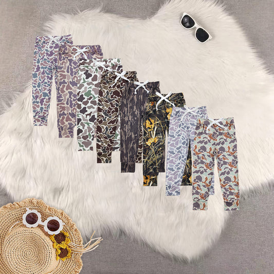 RTS NO MOQ Camouflage drawstring trousers