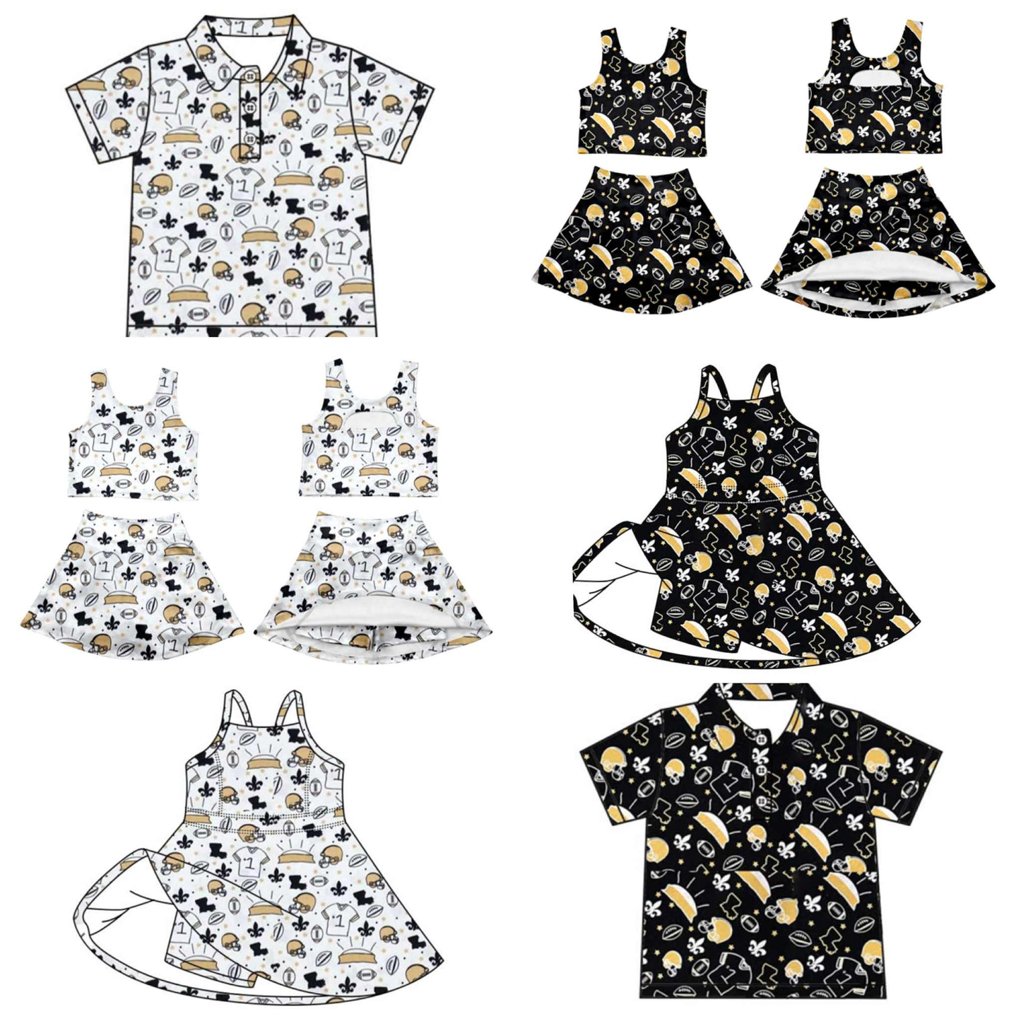Custom moq 5 mix size milk silk summer teams baby girls clothes sleeveless skirts sets 2 and dress 2 and top 2-25.8.3