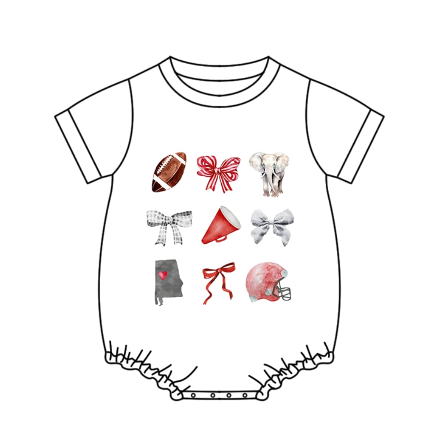 Custom moq 5 each style eta 6-7weeks baby girls summer bubble