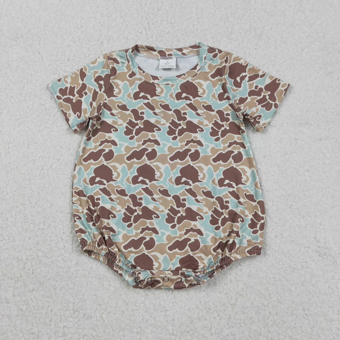 RTS NO MOQ Sibling baby boys camouflage Clothes short sleeve shorts sets and tops 2 and and shorts and romper