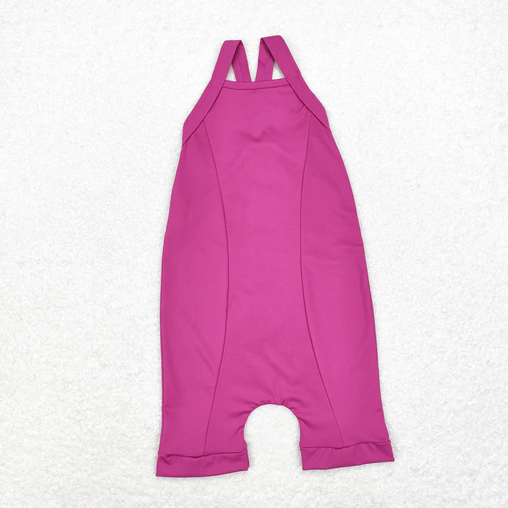 RTS NO MOQ Solid color one-piece baby romper