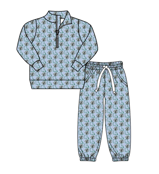 Custom moq 5 mix size eta 6-8weeks milk silk summer teams baby boy clothes long sleeve pants sets-25.10.25