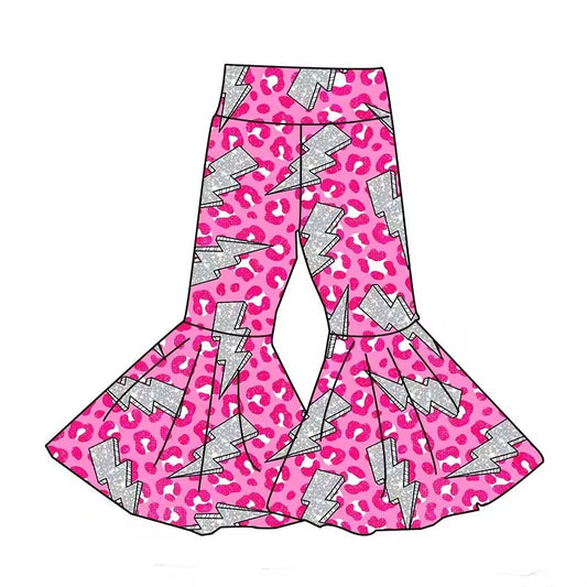 Custom moq 5 each style eta 6-7weeks baby girl clothes rose red long pant-25.8.29