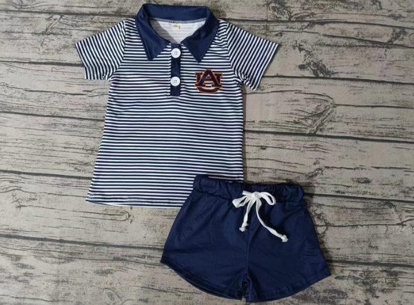 Deadline August 19 custom no moq  eta 6-7weeks Summer short-sleeved shorts team suit boys suit